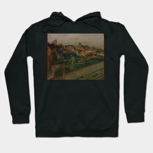 View of Saint-Valery-sur-Somme by Edgar Degas Hoodie